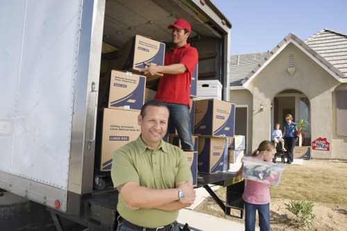 Local movers helping with a residential move in Streatham