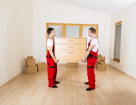 Packing and unpacking for fragile household items